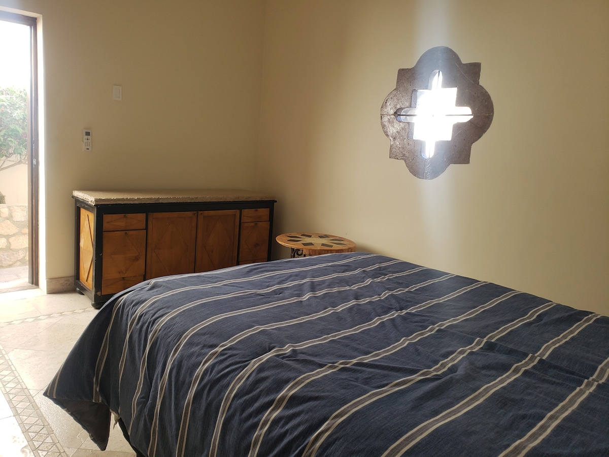 Private detached 5th bedroom with independent kitchenette