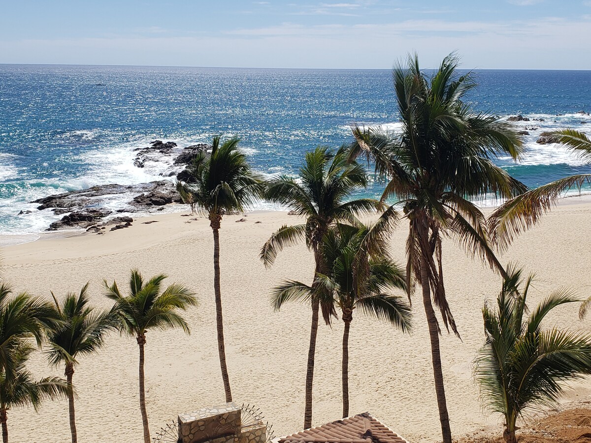 Enjoy long morning beach walks along this secluded beach.