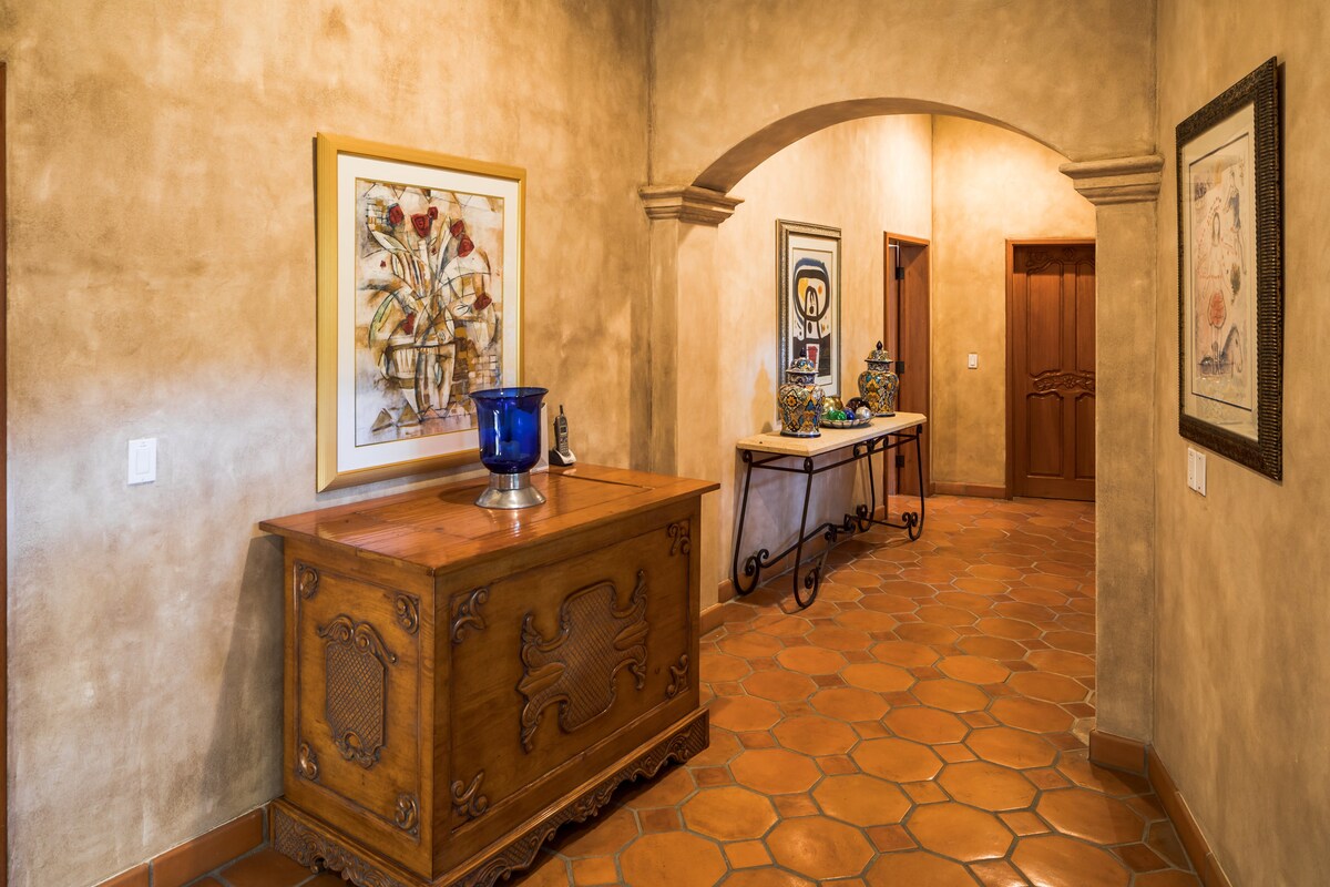 Artwork & hallway