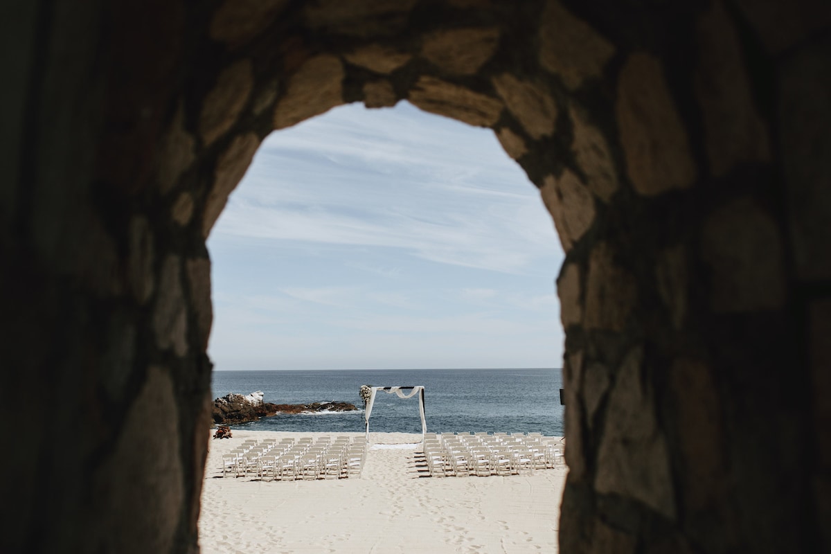 The perfect location for your private beach wedding.