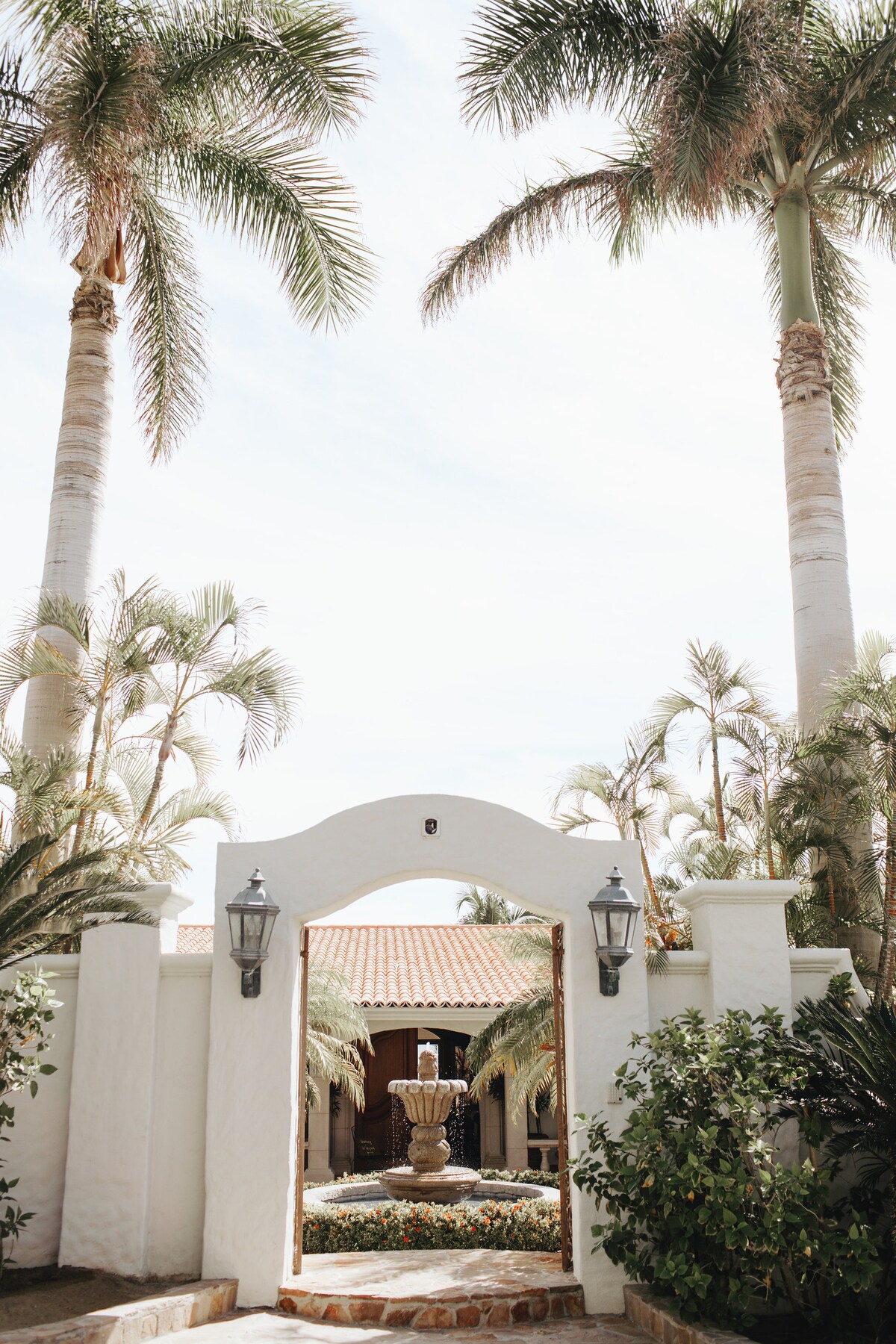 The famous Casa Mariposa Arch entry