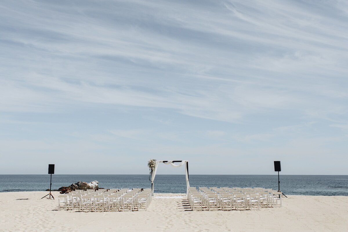 The perfect location for your private beach wedding.