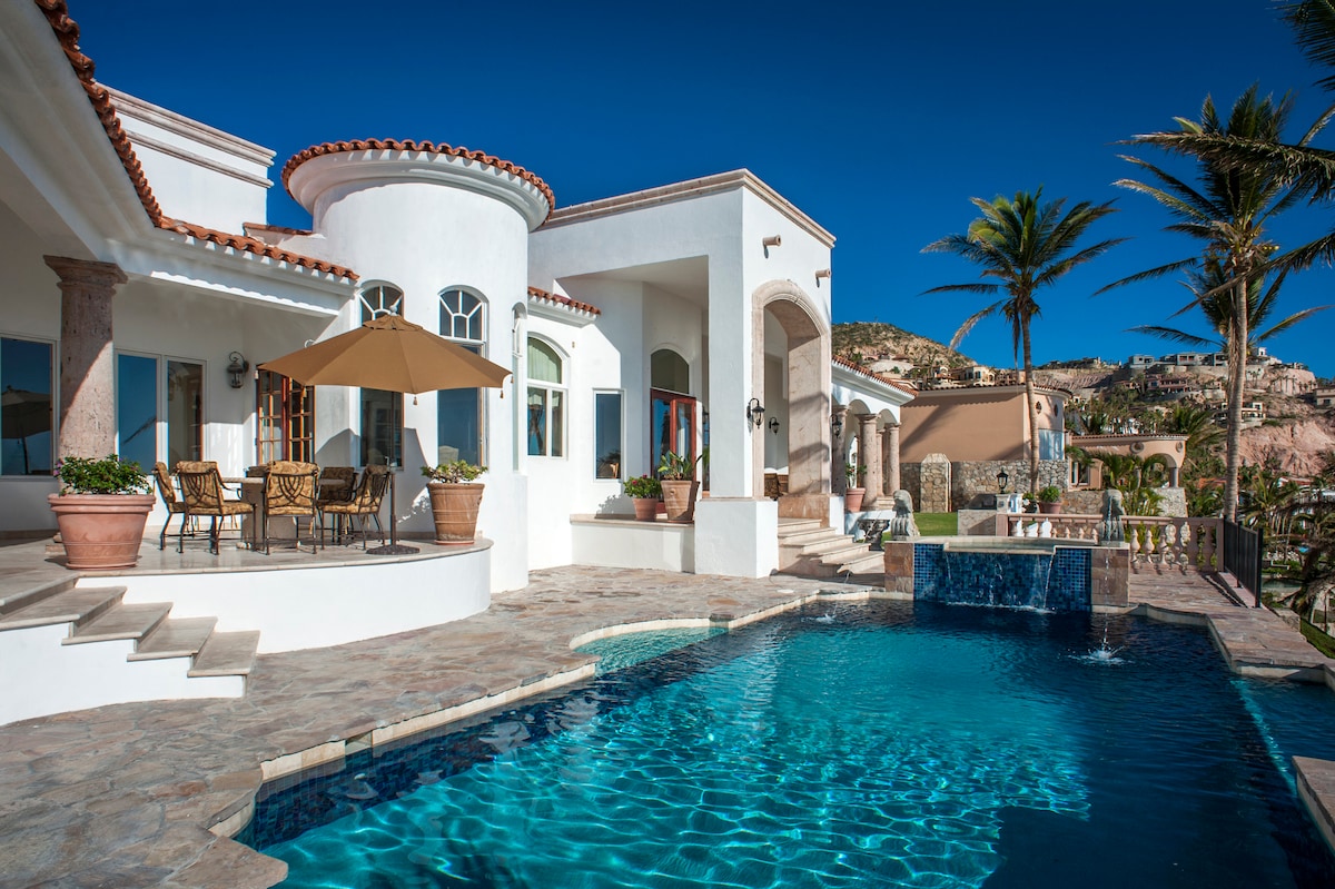 Heated swimming pool